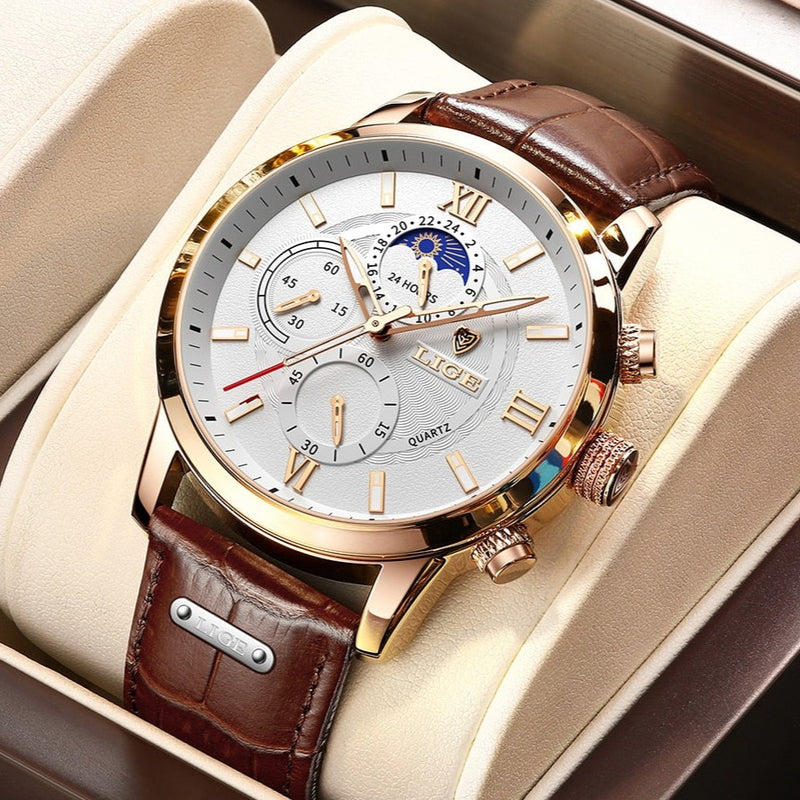 Relógio Golden Deluxe